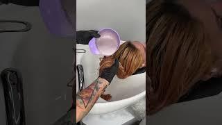 Выход из чёрного одна из самых сложных работ. Ник мастера в инст elena_anciferova #hair #balayage