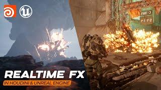 Realtime FX In Houdini & Unreal Engine | Pro VFX Course Trailer