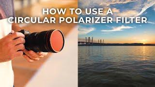 How to Use Circular Polarizer Filters (CPL Filter) #Shorts