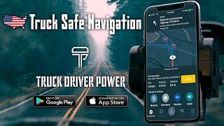 Free Truck GPS App with Weather & Parking