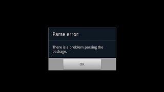 Fix There Is A Problem Parsing The Package Error