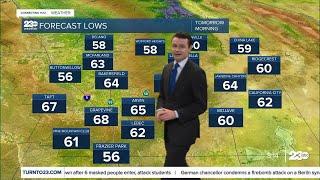 23ABC Evening weather update October 18, 2023