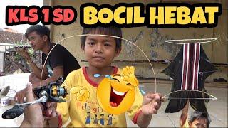 BOCIL HEBAT KELAS 1 SD BUAT LAYANGAN BEBEAN MINI SIZE KHAS BALI