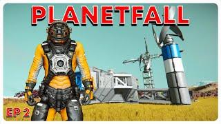 Expanding Our Starter Base after Making Planetfall Ep 2: Space Engineers