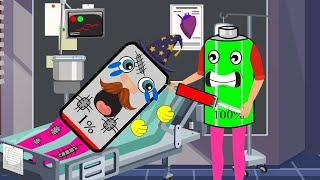 ‍️ Doctor Always take care of him Patient Series || Low Battery Charging Animation ||  Fast Mew