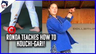 How To Do Kouchi-Gari in Judo | Ronda Rousey's Dojo #17