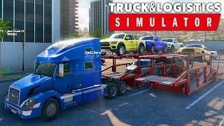 JOGANDO MOTORISTA MALANDRO FORA DA PISTA - Truck & Logistic Simulator