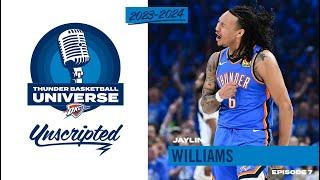 TBU Podcast Unscripted | Episode 7: Jaylin Williams | OKC Thunder