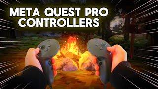 Unboxing the META QUEST PRO CONTROLLERS!