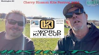 #KiteTv is here for National Cherry Blossom Festival in DC w/ special guest host Charlie Coblentz