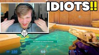 "WE HAVE 2 IDIOTS IN OUR TEAM!!" - M0NESY STRUGGLES VS FACEIT RANDOMS!! | CS2