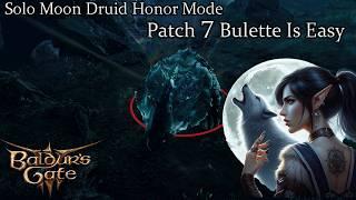 Solo Moon Druid New Bulette Honor Run Patch 7