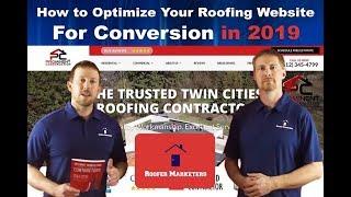 Converting Roofing Website Visitors To Leads Webinar - Roofer Marketers