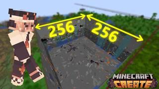 The Best Create Mod QUARRY On YouTube! | Create Mod Tutorial