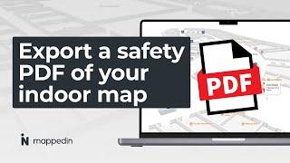 Export a Safety PDF of Your Indoor Map | Mappedin