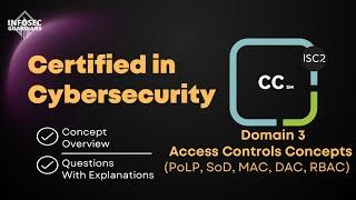 Mastering ISC2 CC Domain 3: Access Control (DAC, MAC, RBAC)- Concepts & Practice Questions