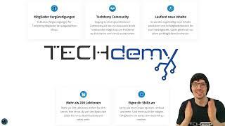 Warum ist TECHDEMY genau das richtige für dich?