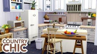 MODERN COUNTRY CHIC APARTMENT // Sims 4 Speed Build