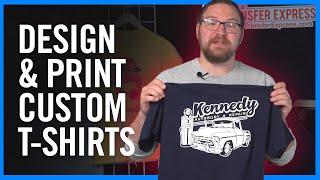 The EASIEST Way To Design & Print T-Shirts