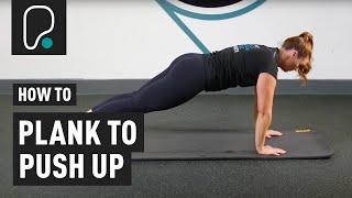 How To Do A Plank To Push Up