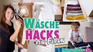 Die besten Wäsche Tricks  | Einfach , ordentlich und mehr Platz | Mom Hacks | mamiblock