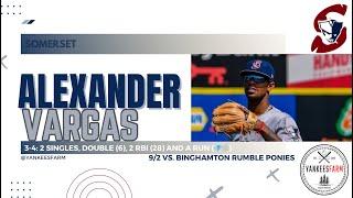 Alexander Vargas Vs. Binghamton Rumble Ponies 9/3/24