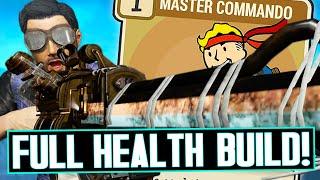 Powerful End Game Full Health Commando Build!