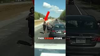 Karen Blocks Traffic During Road Rage Meltdown