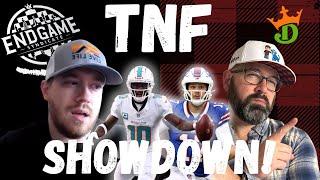 NFL DFS DraftKings Showdown Early Look Strategy For Bills-Dolphins Thursday Night Football