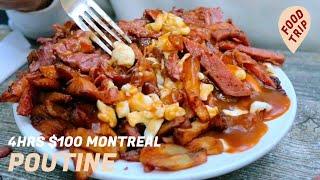 Poutine Challenge Montreal: 4 Hours And $100 | Food Trip