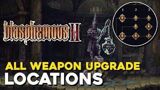 Blasphemous 2 All Weapon Upgrade Locations (Unlock Skill Tree)