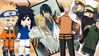 Naruto Friends React To Naruto || Gacha React