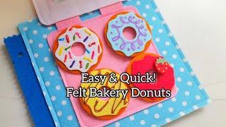 How I Make the Donut Shop Activity Page for Busy Books, Sensory Books, Quiet Books