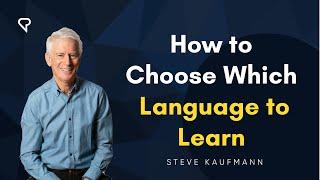 How to Choose Which Language to Learn