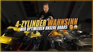 4-Zylinder Wahnsinn! Yamaha Raptor 700 & Warrior 350 – Quad Umbau! 