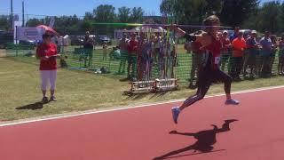 Katharina Molitor 59.85m 3rd. Speerwurf-Festival Jena 2018.