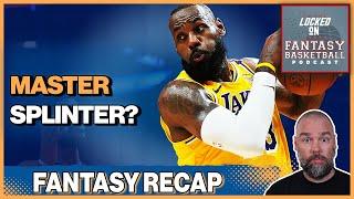 Los Angeles Lakers Implosion & Splintering, Wednesday Fantasy Basketball Recap