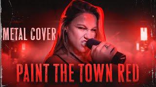 Doja Cat - Paint The Town Red (Metal Cover) Sasha Sova  @DigitalDelirium