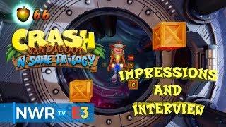 Crash Bandicoot N. Sane Trilogy Switch Impressions & Interview