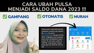 CARA UBAH PULSA MENJADI SALDO DANA TERMURAH 2023‼️REVIEW APLIKASI FAJAR CONVERT, AMAN DAN MUDAH