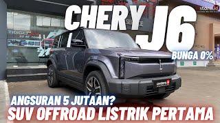 SUV Listrik Offroad Pertama di Indonesia⁉️ Review Chery J6 Dengan Fitur Melimpah Terbaru 2024