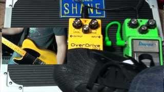 BOSS OD-3 vs Ibanez Tubescreamer TS9 Pedal