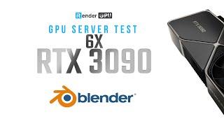 Powerful Blender Render Farm - Cycles Render with 6 x RTX 3090 | iRender Cloud Rendering