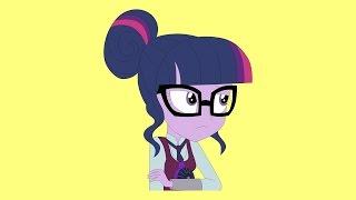 How to draw Friendship Games Twilight Sparkle (Sci-Twi) MLP Equestria Girls step by step