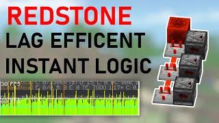 How to build LAG EFFICENT INSTANT Redstone