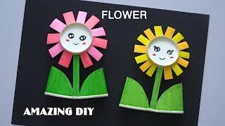 PQ Crafts || AMAZING DIY FLOWER FROM PAPER CUP #part 2