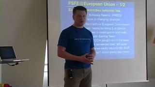 The Free Software Foundation in Europe