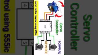 servo motor tester using 555 timer ic| servo tester #servomotor #servo #servotester