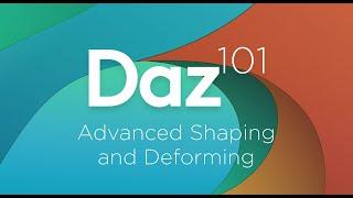 Daz 3D Tutorial: Advanced Shaping and deforming