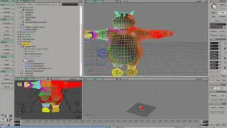 Autodesk Softimage XSI Mirror weights